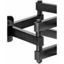 Gembird televizora stiprinājums WM-80ST-03, atbalsta 37-80 collu, VESA 600 x 400 mm, 120&deg; pagrieziens, 18&deg; slīpums