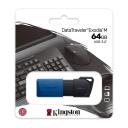 Kingston USB 3.2 m&auml;lupulk DTXM/64GB, 64GB, USB 3.2 Gen 1, 1 tk, -20 - 85 &deg;C, 0 - 60 &deg;C
