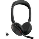 Jabra austiņas Evolve2 65 Flex 26699-999-889, 30m, stereo, 136g, 1xUSB-C, 32h mūzikas atskaņo&scaron;ana, 20h sarunu laiks, ANC