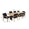 Комплект садовой мебели ROYAL с 8 стульями (13258) K13266 HOME4YOU