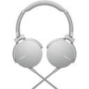 Sony Laidinės ausinės MDRXB50APW.CE7, 180g, 102dB, 24&Omega;, 1.2m, 3.5mm, su mikrofonu, 30mm, 5-22000Hz, pasyvus triuk&scaron;mo slopinimas