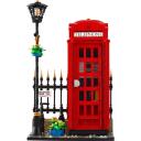 Lego IDEAS 21347 Sarkanā Londonas telefona būda, 1460 elementu, 18+ gadi, instrukciju lapa