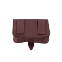 Jostas soma 'Jakarta', pilngraudu āda, 12x9,5x4 cm, R103221, BasicNature