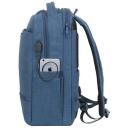Rivacase Seljakott BISCAYNE 8365BLUE, 17.3", 850g, pol&uuml;ester, monokroomne, 2 taskut, ergonoomiline disain