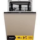 Whirlpool Indaplovė WH6IC11BS7LA0, 44.8 cm, 11 vietų, 9 programos, C klasė, ekranas, juoda