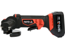 Akumulatora leņķa slīpmašīna 18V, 2x3Ah YT-82828 YATO