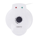 Širdelės formos vaflių keptuvė 1000W 5 vafliams balta CR3022 Camry