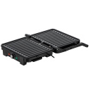 XL table electric grill with 2800W high power double sided grilling black stainless steel AD3051 Adler