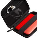 Case Logic Pārnēsājamā EVA cietā diska kaste QHDC101K, 4.1cm x 9.53cm x 13.5cm, melna, aizsardzība pret putekļiem