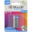 Tellur Akumulators TLL158531, 1,5V, Universāls, 2 gab./kom., īpa&scaron;i sārmainas, LR03, AAA