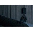 VOOL EV sieninis įkroviklis 22 kW, 4G, „Wi-Fi“ ir „Ethernet“, 6,5 m kabelis, matinės juodos spalvos