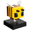 Paladone Minecraft Mesilase Ikon Valgus PP16018MCFID, 11cm, 2xAAA, LED, Laual, Kollane/Must