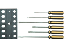 SCREWDRIVER SET, ON HANGER 6PCS 64090 TOYA