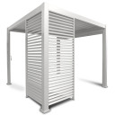 Sieninės žaliuzės balkonui MIRADOR-111 4m, baltos, 19491 HOME4YOU