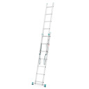 Kombinējamās kāpness divd. 2x7 pakāpieni, divdaļīgas, 3.14m