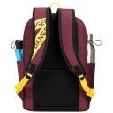 Rivacase Kuprinė 5421BURGUNDYRED, 14L, 13.3", 450g, atspari vandeniui, 2 priekinės ki&scaron;enės, 2 &scaron;oninės ki&scaron;enės
