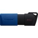 Kingston USB m&auml;lupulk DataTraveler Exodia M DTXM/64GB, 64 GB, USB Type-A, must/sinine