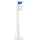 Philips Asendusharjade pead HX6064/87, 4 tk, valged, keskmise pehmusega harjased, BrushSync funktsioon, sinised indikaatorharjased