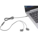Lenovo Tarvikud 110 Analoog K&otilde;rvaklapid GXD1J77354, 3.5 mm, 32 oomi, 5 mW, hall, sisaldab lisak&otilde;rvaklappe