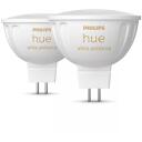 Philips Hue Gaismas spuldze WA 12V MR16 8719514491588, 5.1 W, GU5.3, 400 lm, 2200-6500 K, 2 gab.