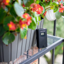 Laika stacija RCC 2MEASURE 260908 Elektroniska, bezvadu, apgaismota, melna