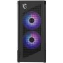 Msi MPG VELOX 300R AIRFLOW PZ, 306-7G27R21-JA4, 2x160mm, 1x120mm, 4x2.5", 1x3.5", must, EATX, ATX, micro ATX, Mini-ITX