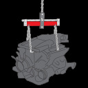 Tasakaalustaja mootori tõstmiseks, 680kg, 315mm YT-55565 YATO