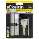 Keltin Вставка замка с ручкой K02717, 30/30G мм, 3 ключа, 25 000 циклов, алюминий, сплав ZnAl, винт для крепления в комплекте