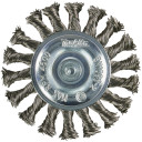 Ketashari 100 mm, 1/4"; HEX põimitud terasharjased D-76722 MAKITA