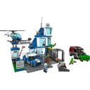 Lego Konstruktor Politseija 60316, 668 tk, 3 korrust, 5 minifiguuri, helikopter, pr&uuml;giveduauto