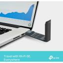 AXE5400 Wi-Fi 6E k&otilde;rge v&otilde;imsusega traadita USB-adapter, TP-Link, Archer TXE70UH, 2&times; k&otilde;rge v&otilde;imsusega antennid, 11ax: kuni 2402 Mbps, 11ac: kuni 1732 Mbps, 11n: kuni 400 Mbps