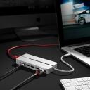 Lindy dokas stotis 43360, 2 HDMI, 1 RJ45, 1 USB-C, 2 USB 3.2, 1 garsojimo lizdas, 100W įkrovimas