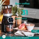 Kohviveski 300W kiviveski t&uuml;&uuml;pi jahvatamise ja 300g mahutavusega must AD4450 Adler