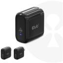 Club3D lādētājs CAC-1905EU 65W, 100-240V, 1x USB Type-C, PD 3.0, OCP, OVP, SCP, OTP, CE, FCC, melns