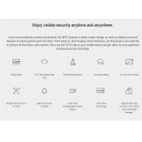 Ezviz DP2 HD CS-DP2C 2MP Belaidis Durų Skambutis Išmani Vaizdo Kameros Sistema su LCD Ekranu Sidabrinė