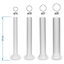 Vertikalus dešrų pildytuvas 2,5 kg iš nerūdijančio plieno su 4 antgaliais 16×22×49 cm 311007 Browin