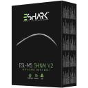 Unknown Brand 12864 Spēļu pele SHINAI-V2, 12000 DPI, 1000Hz, 50G, 7 pogas, 1.8m, RGB apgaismojums, pulverveida pārklājums