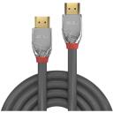 Lindy HDMI kaabel 37875 7.5m, 18 Gbit/s, 4096 x 2160, 3D, Mees&uuml;hendused, Kuldkontaktid, PVC kate