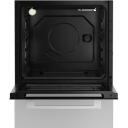Beko Dujų-elektrinė viryklė FSS52020DW, 50cm, 85cm, 60cm, 4 dujiniai degikliai, 60l, Garų valymas, Grilis, A