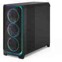 Fractal Design Datora korpuss 3 XL Ambience Pro RGB FD-C-MES3X-03, Melns TG light tint, 1x2.5&rdquo; disku ligzdas