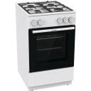Gorenje Viryklė GG5A10WFFM, 70L, 4 degikliai, balta, 50cm, dujinė orkaitė, grilinimas