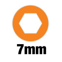 HOLLOWCORE&trade; UZGRIEŽŅU SKRŪVGRIEŽI, 7 MM HOLLOWCORE NUT DRIVER, 4932492368 MILWAUKEE