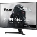 Iiyama G-MASTER G2741QSU-B1 LCD monitors, 68.6 cm, 2560 x 1440 px, IPS, 144 Hz, 1 ms, 2 skaļruņi, VESA, USB centrmezgls