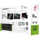 Asus Graafikakaart ROG-ASTRAL-RTX5080-O16G-WHITE, 16 GB GDDR7, 256 bit, 4 ventilaatorit, PCIe 5.0, 7680 x 4320