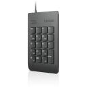 Lenovo Skaitmeninė klaviatūra MODELIS 4Y40R38905, 19 klavi&scaron;ų, USB, laidinė, juoda
