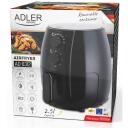 Adler Airfryer Oven | AD 6312 | Power 1600 W | Capacity 2.5 L | Convection | Black