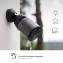 Ezviz BC1C CS-BC1C-4K 8MP 4K Āra Viedā AI Mājas Akumulatora Wi-Fi Kamera MicroSD / Nakts Redze Sudraba