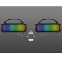 Portatiivne 2.0 Bluetooth k&otilde;lar PS-235 12 W RMS TWS FM USB RGB aku 1500 mAh Must SV-022075 SVEN