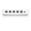 Ubiquiti Valdomas jungiklis UCG-Ultra, 1x1/2,5 GbE WAN, 4xGbE LAN, 3GB RAM, 16GB atmintis, 1 Gbps IDS/IPS, 100-240V