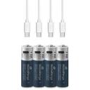 Mediarange Laetav Li-Ion AAA Aku 1.5V 500mAh 4P MRBAT160, Kaal 0.032kg